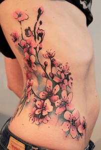 cherry-blossoms-tattoo-on-body-side