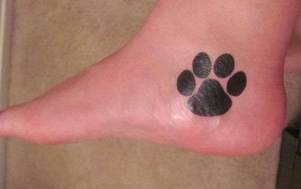 Cat paw tattoos 1