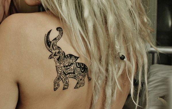 Elephant tattoo