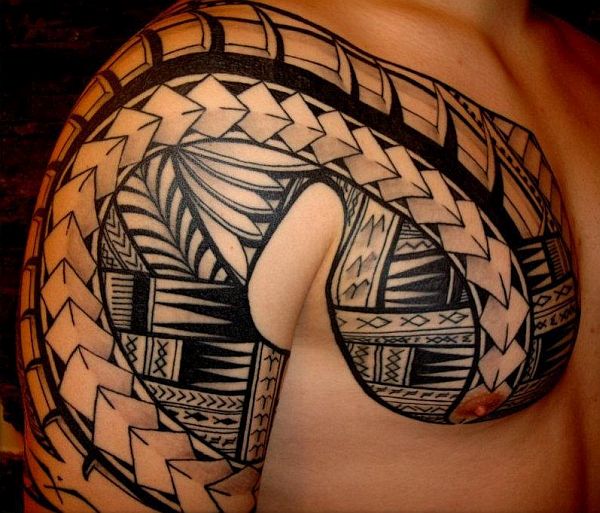Maori tribal tattoo
