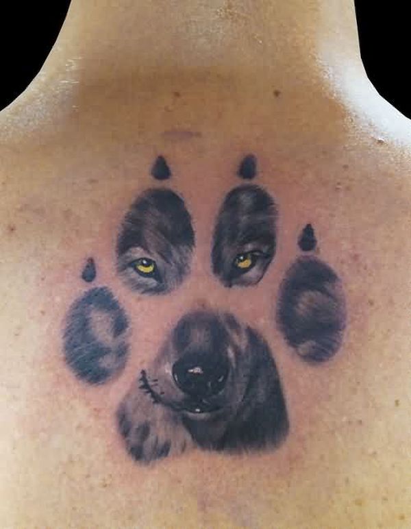 Paw Prints 3D tattoos