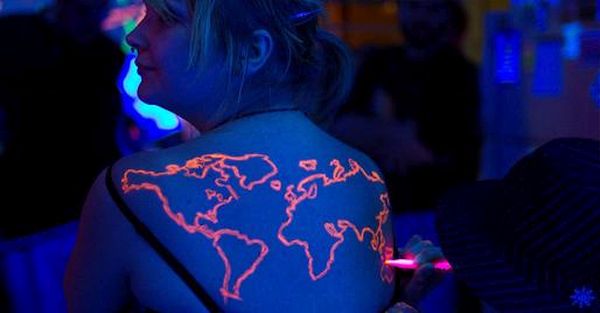 Fluorescent Tattoos