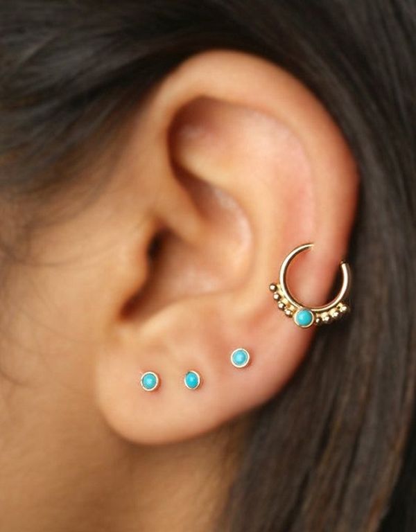 Helix piercing (3)