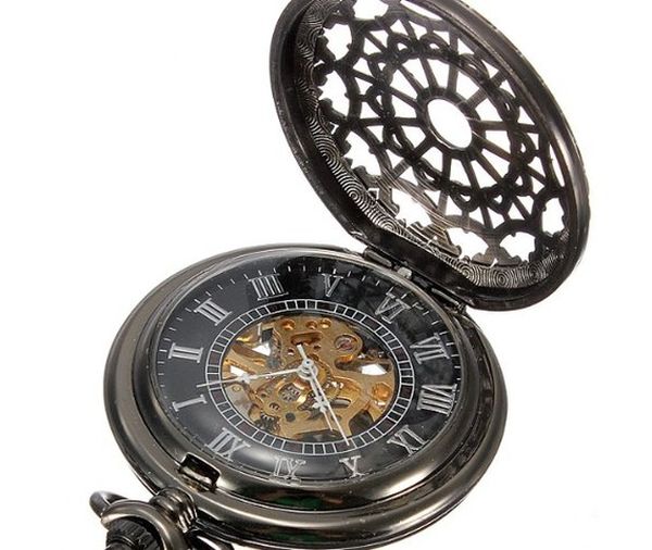 Steampunk pocket watch