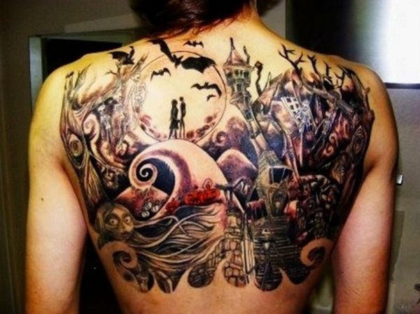psychedelic-halloween-tattoo