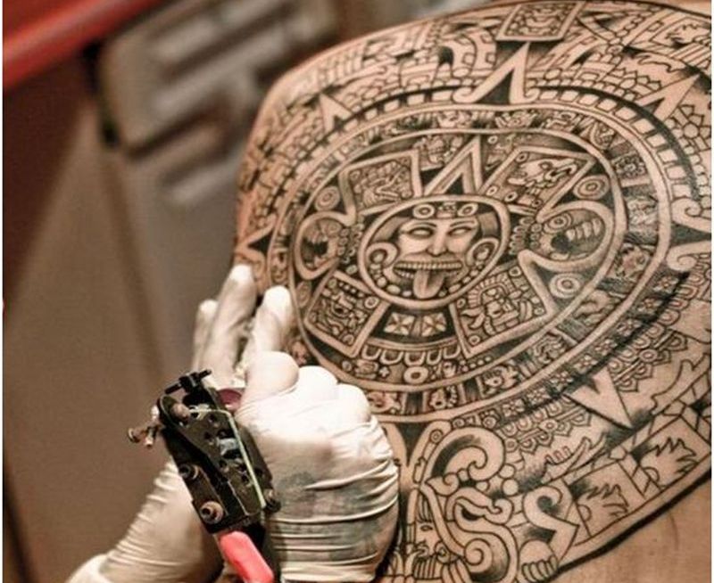 Most Appealing Aztec Tattoo Designs